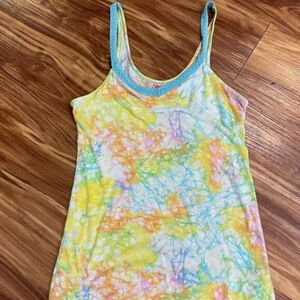 Free People Tie Dye Tank Cami XS